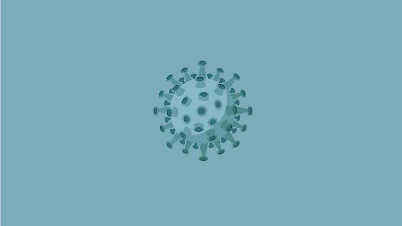 Illustration of a virus