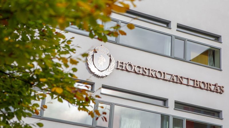 Dekorativ bild på högskolans campus