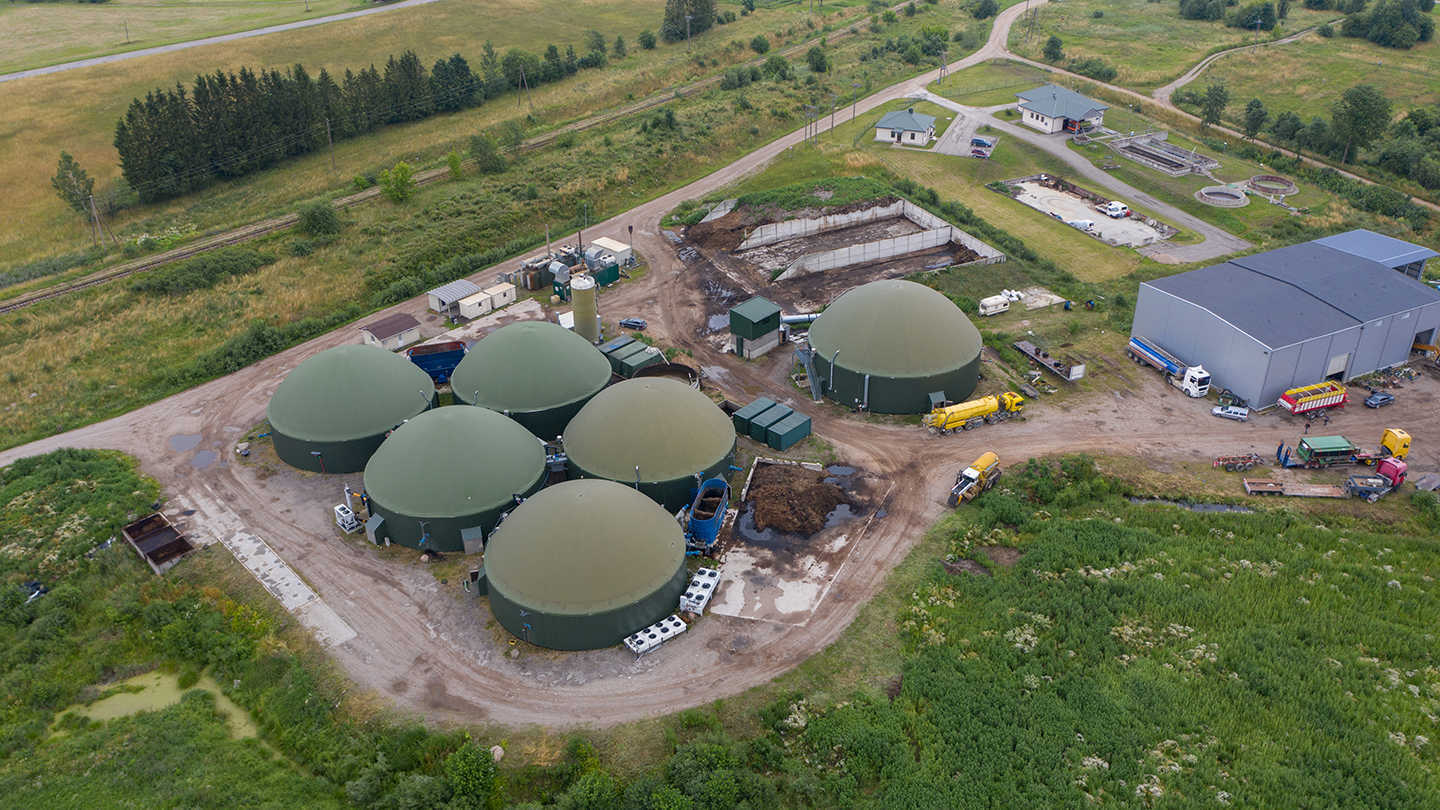 Biogas plant