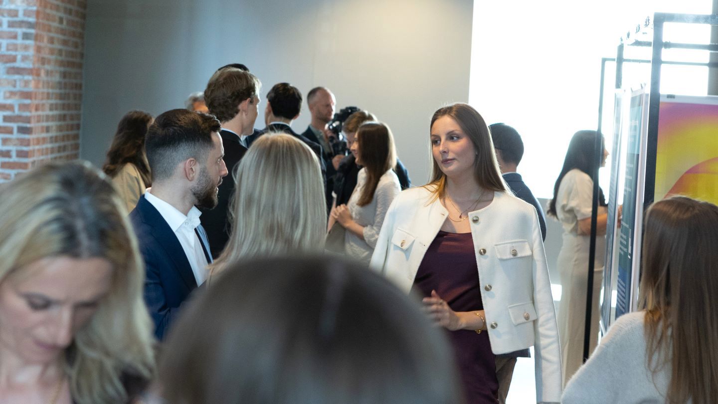 studenter på textile fashion center