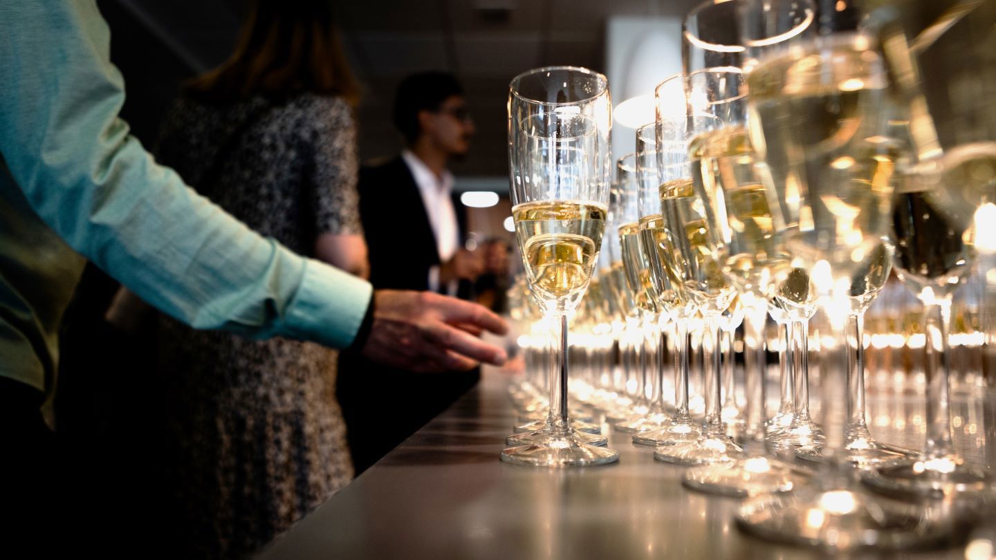 champagneglas